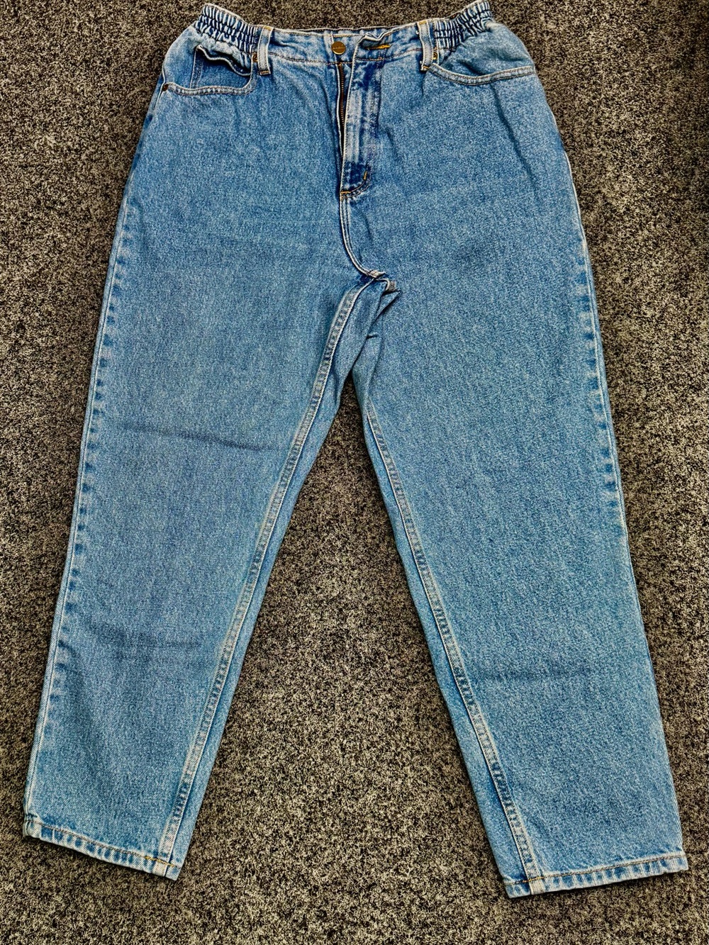 L.L. Bean 90’s Style mom jeans elastic waist original fit relaxed